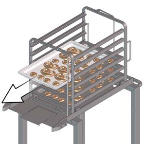 4 Gör enligt följande vid tillagning: Ta bort produkt ur racket