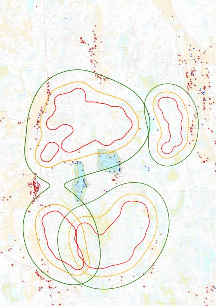 57, TEKN 16.3.2016 17:00 / Pykälän liite: Kaavaselostus_Planbeskrivning KRS_SWE[1] 17.2.20 FCG SUUNNITTELU JA TEKNIIKKA OY Planbeskrivning, Kristinestad 81 (97) Kristinestad 17.2.2016 Delgeneralplan för Mikonkeidas vindkraftspark I samband med MKB-beskrivningen har visualiserande bilder gjorts för modelleringen av de sammanlagda konsekvenserna.