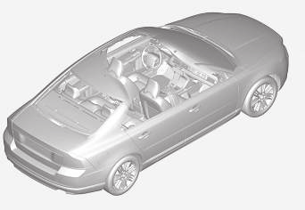 06 Lås och larm Keyless Drive* låsinställningar Låsinställningar för bilar utrustade med Keyless Drive kan anpassas genom att i menysystemet MY CAR ange vilka dörrar som ska låsas upp.