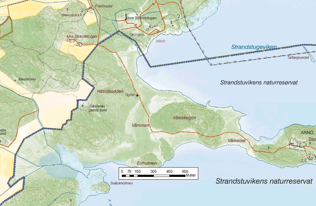 Bedömning: En av länets största och viktigaste kustnära strandängar, av mycket stort värde för häckande och rastande