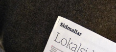 Inrutat liv för lokalredaktör Kent Text & bild: Thomas Dolk Flodabladet har hälsat på hos storebror Falukuriren i Djurås och dess lokalredaktör Kent Olsson.