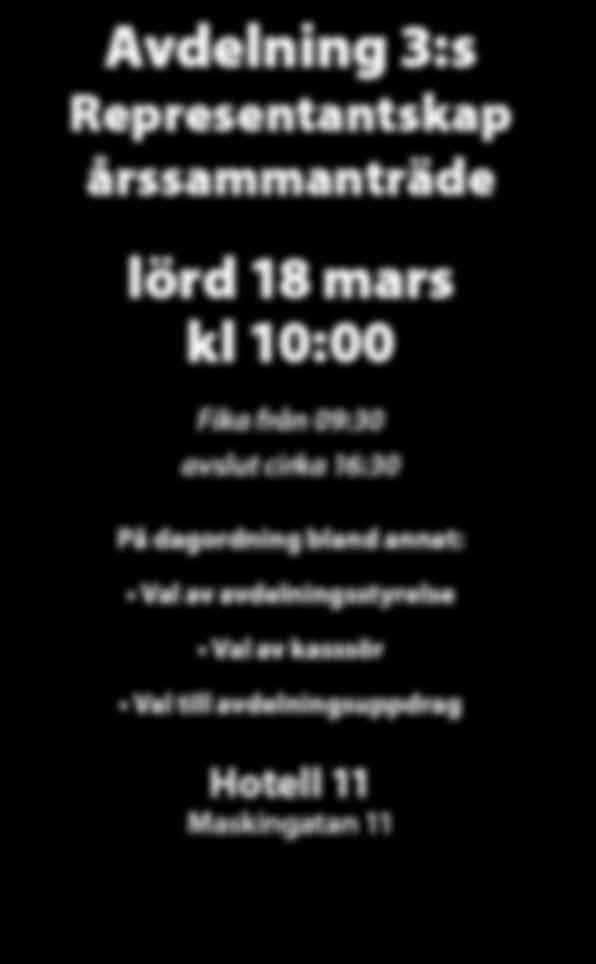 Petroleumsektionen Tisdag 14 februari kl. 18.00 Fika från 17.