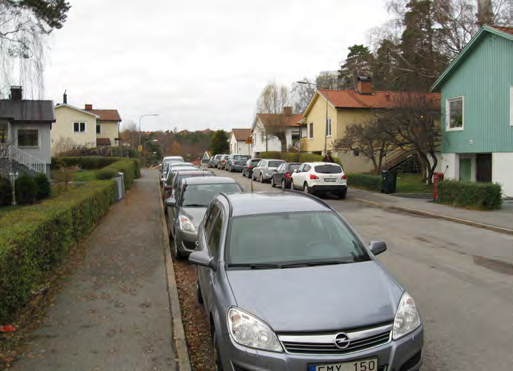 I arbetet med parkeringsstrategin har Trafikkontoret samlat in information kring tillämpade parkeringstal i området.