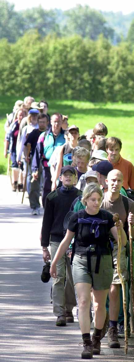 repetition INFÖR NÄSTA VÅR OCH SOMMARS PILGRIMSVANDRINGAR Leda pilgrimsvandring onsdag 9 maj I många församlingar ordnas redan enklare pilgrimsvandringar.
