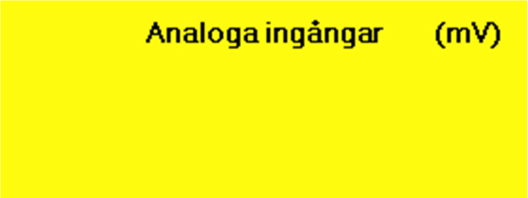 15.1.3. Digitala utgångar Meny/Felsökning/Digitala utgångar. Relä- och digitala utgångar som kan felsökas med hjälp av systemet visas i denna meny.