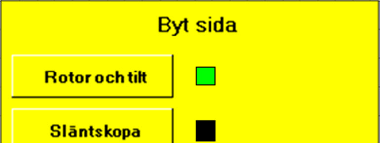 Observera att val av hydrauliksystem påverkar vilka övriga inställningar i systemet som blir möjliga eller