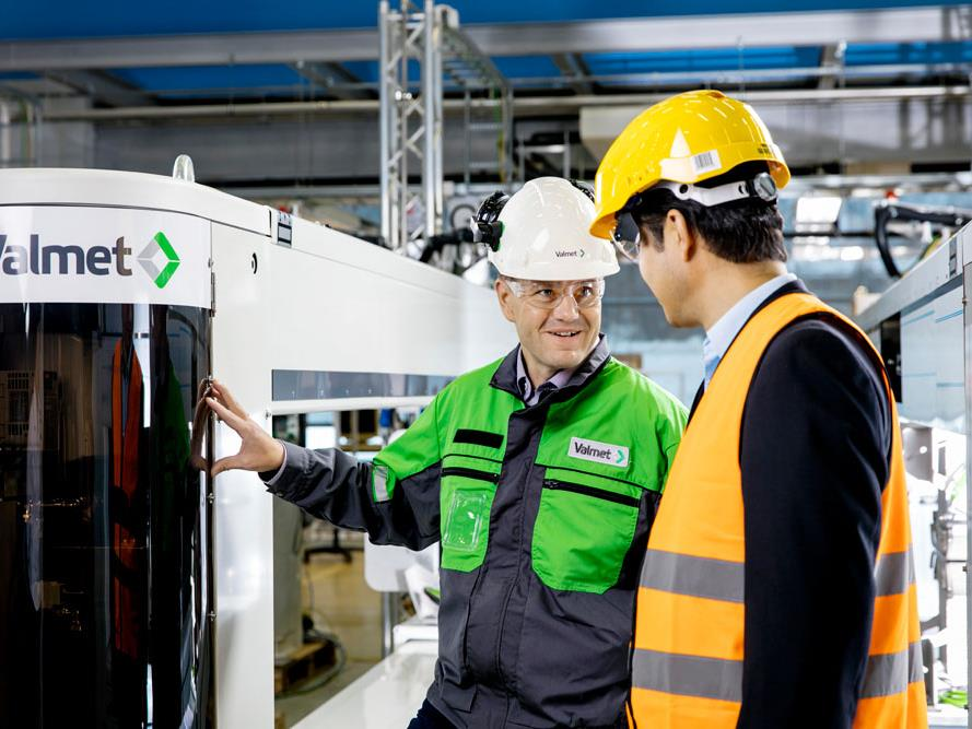 Valmet Ledande global utvecklare och leverantör av processteknik, automation och service för