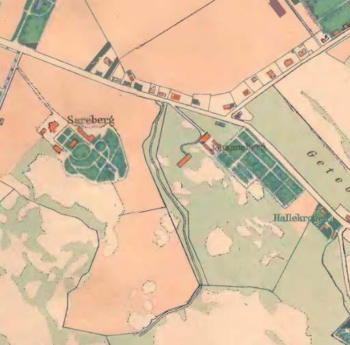 Johannebergs landeri Stadens mark utanför murarna fördelades dels på kronan, tex marken för skansarna, och vissa delar undantogs för särskilda ändamål.