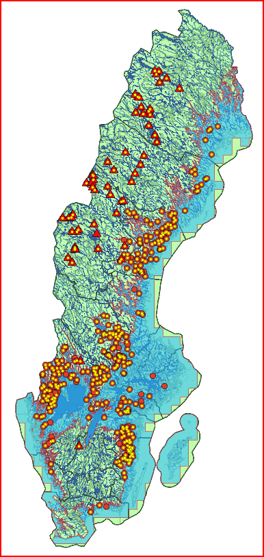 Foto Arild Hagen Utbredning av Mysis relicta s.l. 423 (367) sjöar Sveriges Geologiska Undersökning2010.