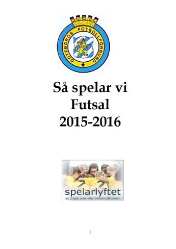 Futsal 2015/2016!