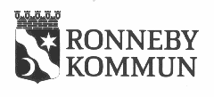 1 Plats och tid Kallingesalen, Stadshuset, Ronneby, kl 13.15 15.