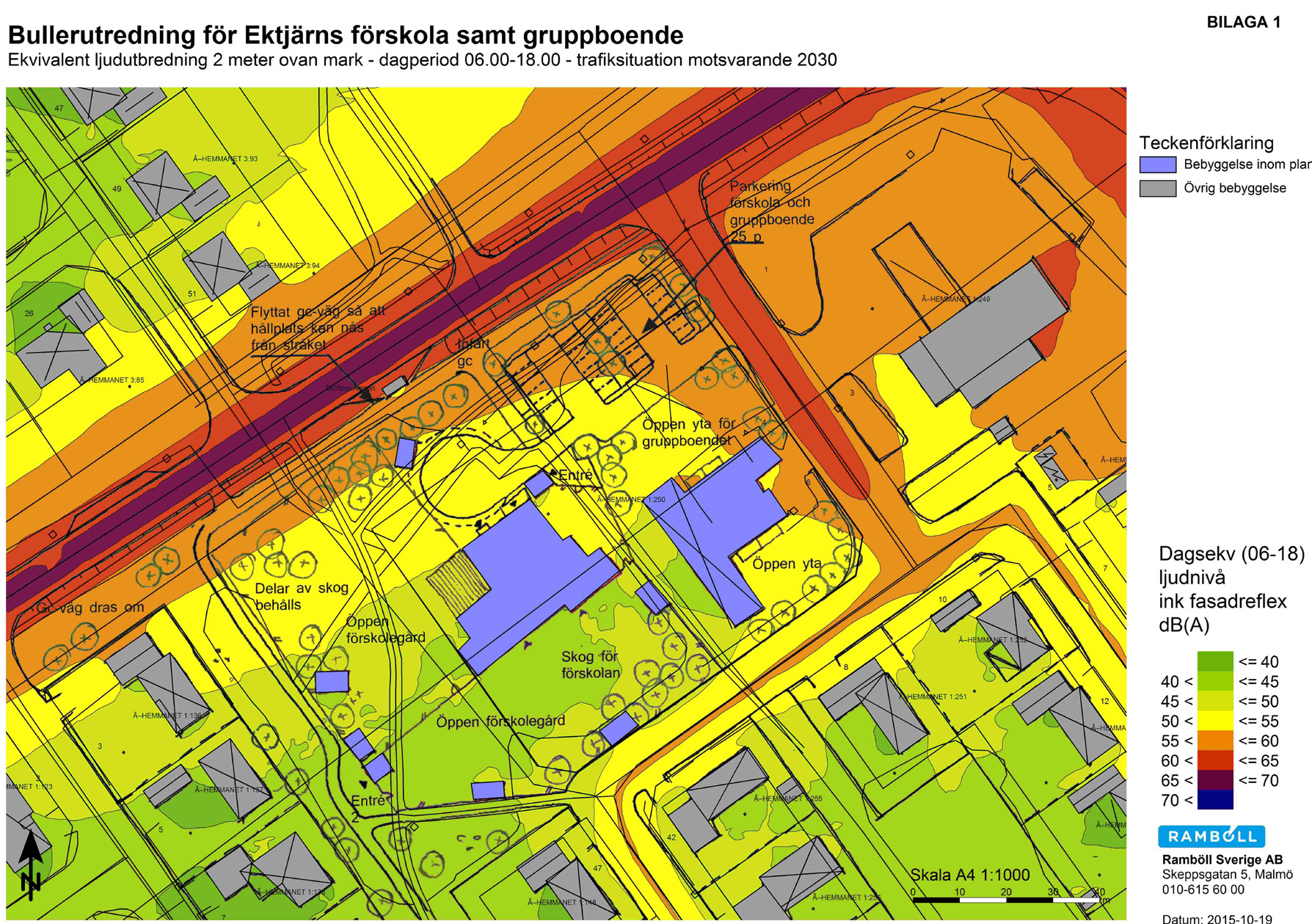 I oktober 2008 genomförde Luleå kommun trafikflödesmätningar längs med Skiftesvägen. Det antal fordon som uppmättes under ett vardagsdygn uppgick till 1550 stycken.