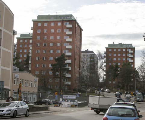 ritades av arkitekterna Sven Backström och Leif Reinius.