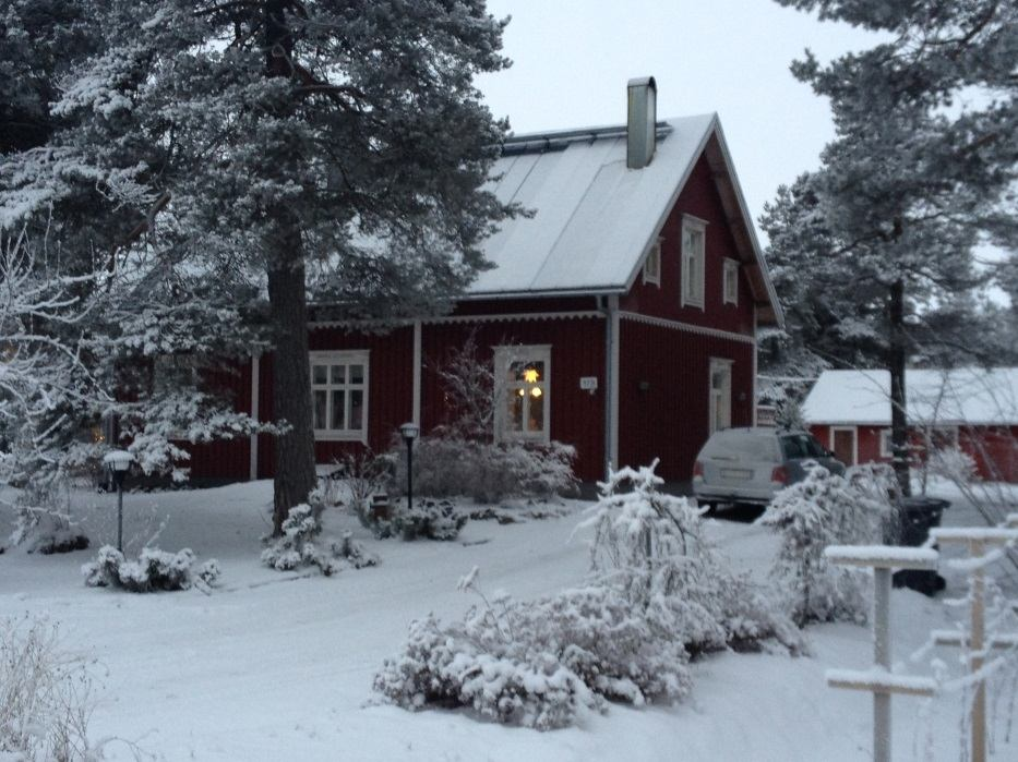 kriget fördröjde byggandet och huset blev klart 1948. Bild 22.