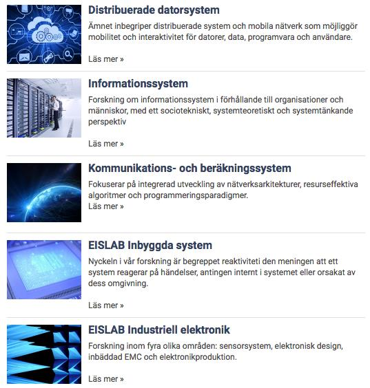 System- och rymdteknik, LTU 1,6 miljarder kronor per år, 1800