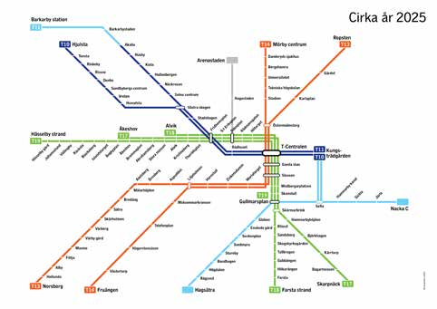 en Storstadsplanering som riktar in sig på att i samverkan med andra regionala parter använda det befintliga trafiksystemet effektivare, lösa knutar och minska störningskänsligheten inte minst under