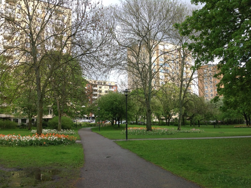 Blomsterplanteringar utgör dock ett viktigt inslag för insektslivet och parken är som helhet ett viktigt inslag i en annars mycket exploaterad miljö.