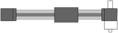 Option: A3 (BR-25-3, BR-40-3) Broms på 1 med axel för synkronisering på 4 Option: B1 (BR-251-1, BR-401-1) Broms på 3 med axel för synkronisering på 2 Option: B3