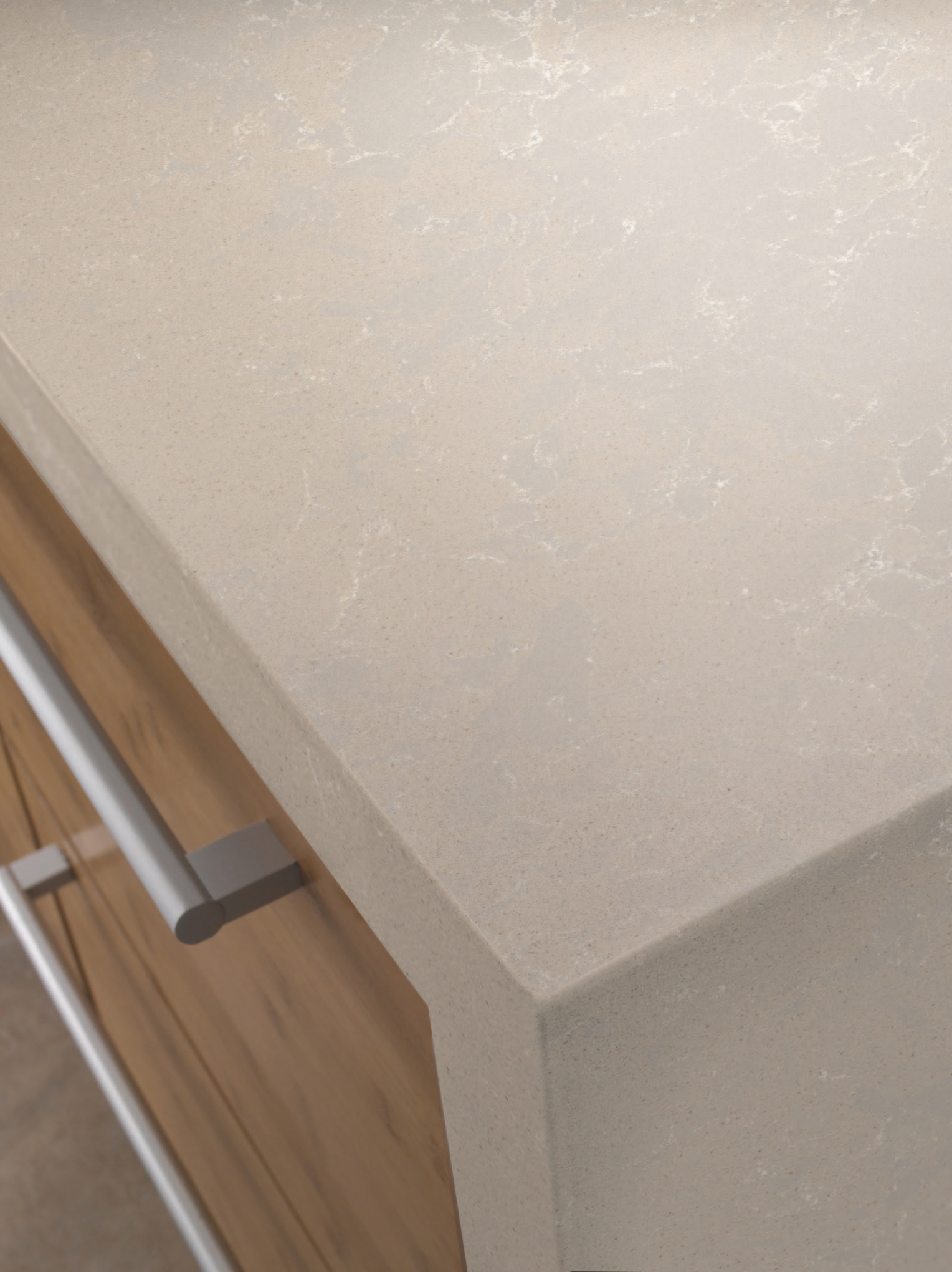Dreis es la propuesta de Silestone que busca la cálida serenidad de los marrones.