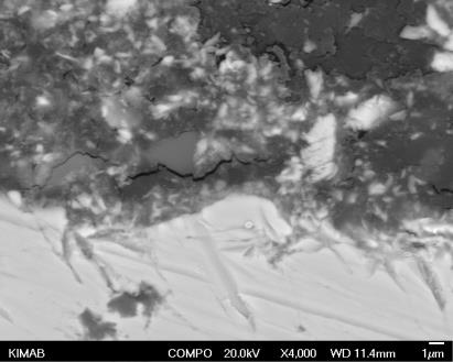 SEM-images at different magnifications of 15Mo3 FW sample (in