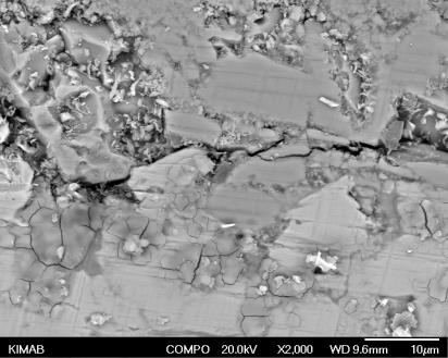 Fe-oxid 100 µm 100 µm 100 µm 2000x 2000x