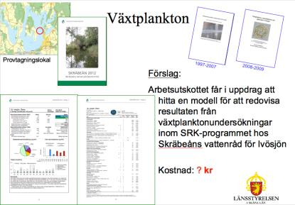 Växtplankton förslag på indikatorer Näringsfattiga förhållanden Näringsrika förhållanden Guldalgen (Chrysophyceae) Dinobryon