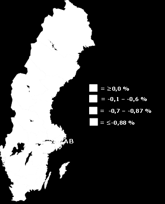 Arbetsmarknadsutsikter 2013 för Uppsala län 4 att slå hårdast mot regioner med en stor industrisektor.