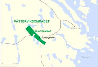 VÄSTERVIKSOMRÅDET Västerviksområdet är beläget i kanten av Bergslagens malmprovins cirka 200 kilometer söder om Stockholm.