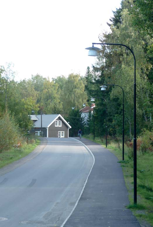 Riktlinjer för lokalnätets gator Kan delas upp i två typer, lokala uppsamlingsgator som samlar upp trafik från övriga lokalgator och övriga lokalgator där mål