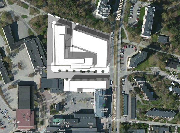 Den tillkommande byggnaden ska bli ett kultur- och kunskapscentrum och föreslås inrymma lokaler för gymnasieskola, bibliotek, utställningslokaler, konsthall, konsertsal, kafé samt möjligheter till
