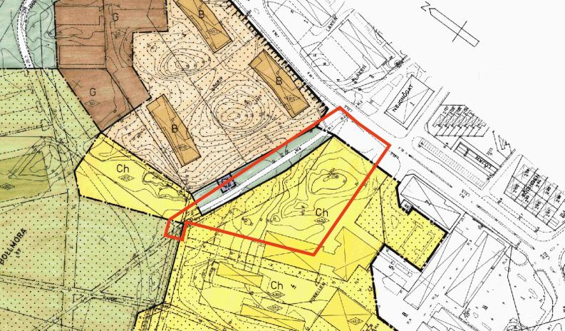 Gällande planer Området är idag planlagt för centrumändamål samt park och transformatorstation.