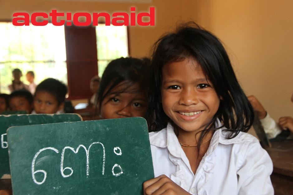 ActionAid Skolår Att gå i skolan är inte självklart för alla barn.