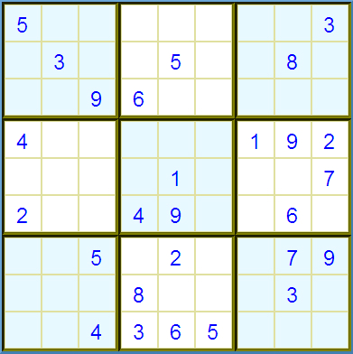 fortsätta träna och utvecklas i fridykning. Sudoku Hjärngympa Regler för Sudoku Placera ut siffrorna 1-9 i varje ruta.