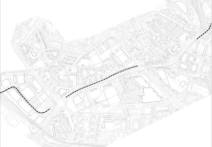 Bakgrund Tvärbanans sträckning från Alvik till Solna projekteras längs Frösundaleden genom Solna. utreder bullersituationan orsakad av Tvärbanan.