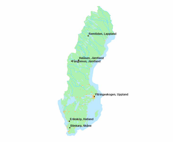 RAPPORT NR 22/2008 Försöks- och demonstrationsytor Uppdraget bestod dels i att ta fram hyggesfria skötselmetoder för tillämpning i skogar som av olika orsaker kräver fortsatt skoglig kontinuitet.