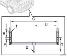 drag med Nivomat 1058 91 305 Delbart drag standard 94 1083 542