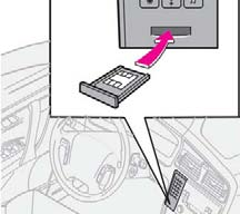 För att styra telefonfunktionerna med dessa knappar måste telefonen vara aktiverad, se s. 228. Om du vill göra inställningar i radion med dessa knappar måste telefonen avaktiveras.