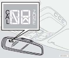 02 Instrument och reglage Backspeglar gelns baksida. Använd t.ex. ett uträtat gem. Knappen sitter försänkt ca 2,5 cm i spegeln. Jordklotet är indelat i 15 magnetiska zoner.