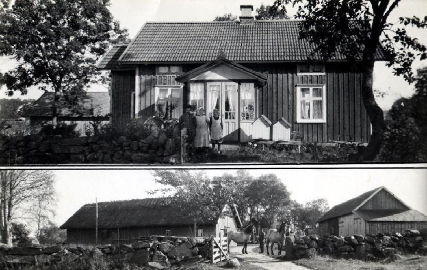 A. o Natalia Nilsson 1919-26. ½ (1:11) Johan o Alma Pettersson 1904-44. Båda: Axel o Anna Andersson 1926-54 resp.
