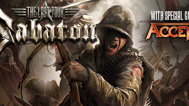 se/p/2605 Lisebergshallen Sabaton - "The Last Tour" Vecka 12, Lördag 25 Mars 2017, 19:00 https://gotevent.