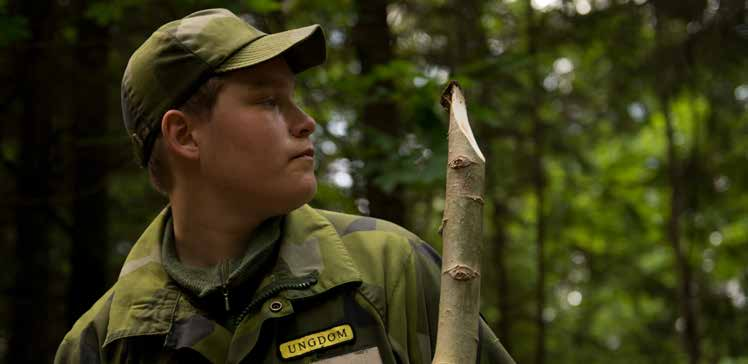 ungdomsutbildning 16 För ungdomar i andra frivilliga försvarsorganisationer motsvarar 1 romb genomförd grundkurs, vilket innebär att du varit med i ungefär 1 år och deltagit i minst 80 timmar i