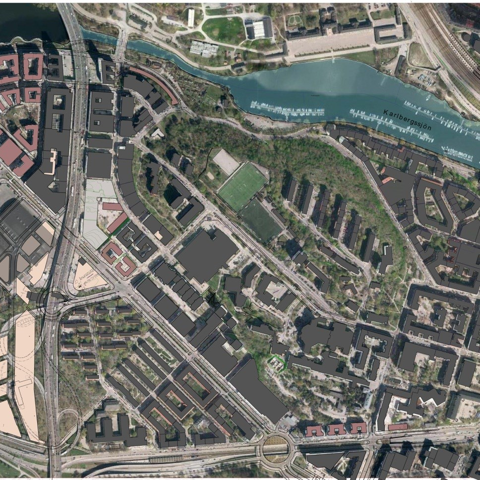 Stadshagen- aktuell markanvisning Exploateringskontoret föreslår en ny markanvisning söder om Hornsbergs strand i branten nedanför Stadshagens idrottsplats. Området är parkmark i detaljplan.