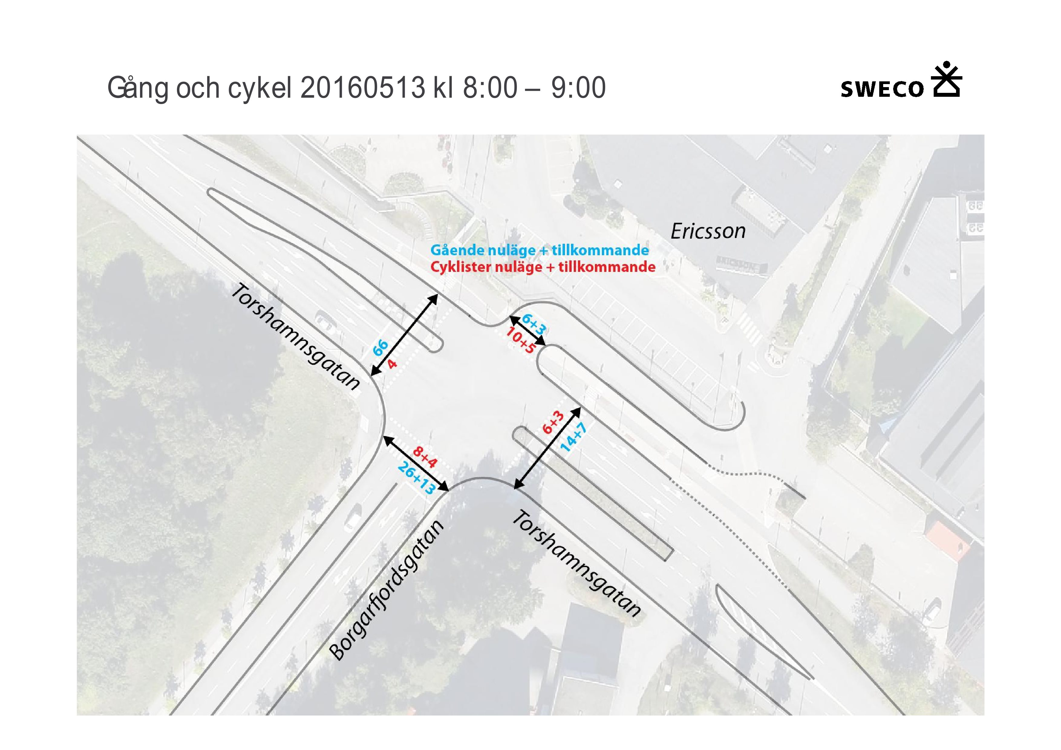 Gån g och cyk el 20160 513 k l 8 : 00 9 : 00 Inkom till Stockholms stadsbyggnadskontor -, Dnr