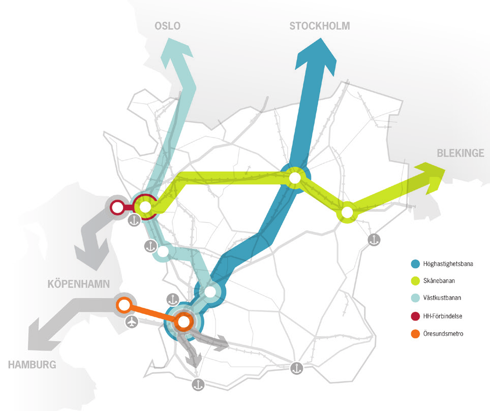 Familjen Helsingborg är motorn i norra delen av Öresundsregionen med förbindelser till Stockholm, Danmark och Norge.