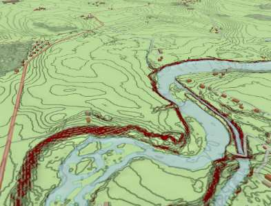 NIVÅKURVOR OCH LUTNING - Skogsstyrelsens information om nivåkurvor och risk