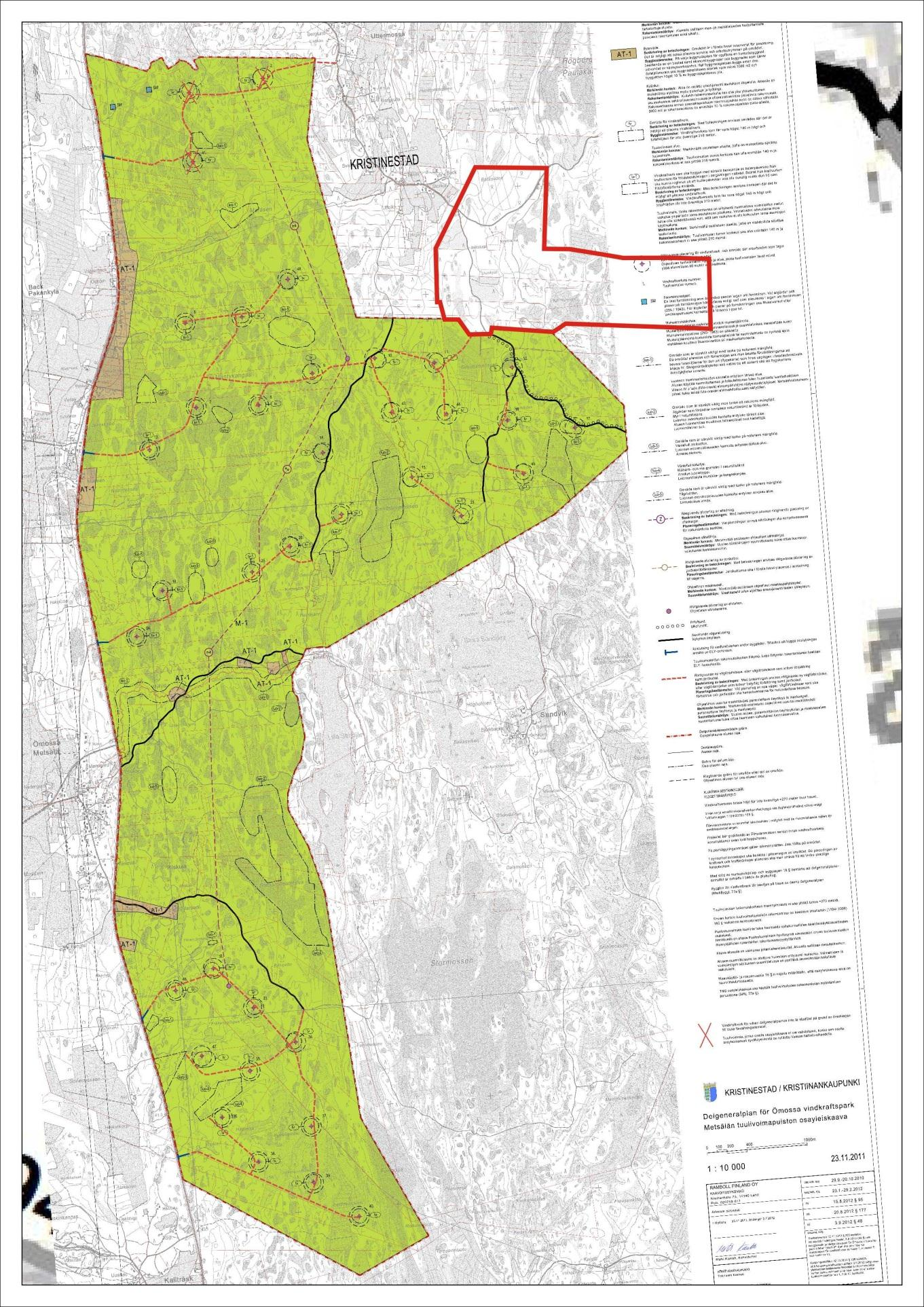 105, TEKN 16.9.2015 17:00 / Pykälän liite: Planbeskrivning_teknisk justering 28.8.2015 4.9.201 DELGENERALPLAN FÖR UTTERMOSSA VINDKRAFTSPARK - PLANBESKRIVNING Figur 24.