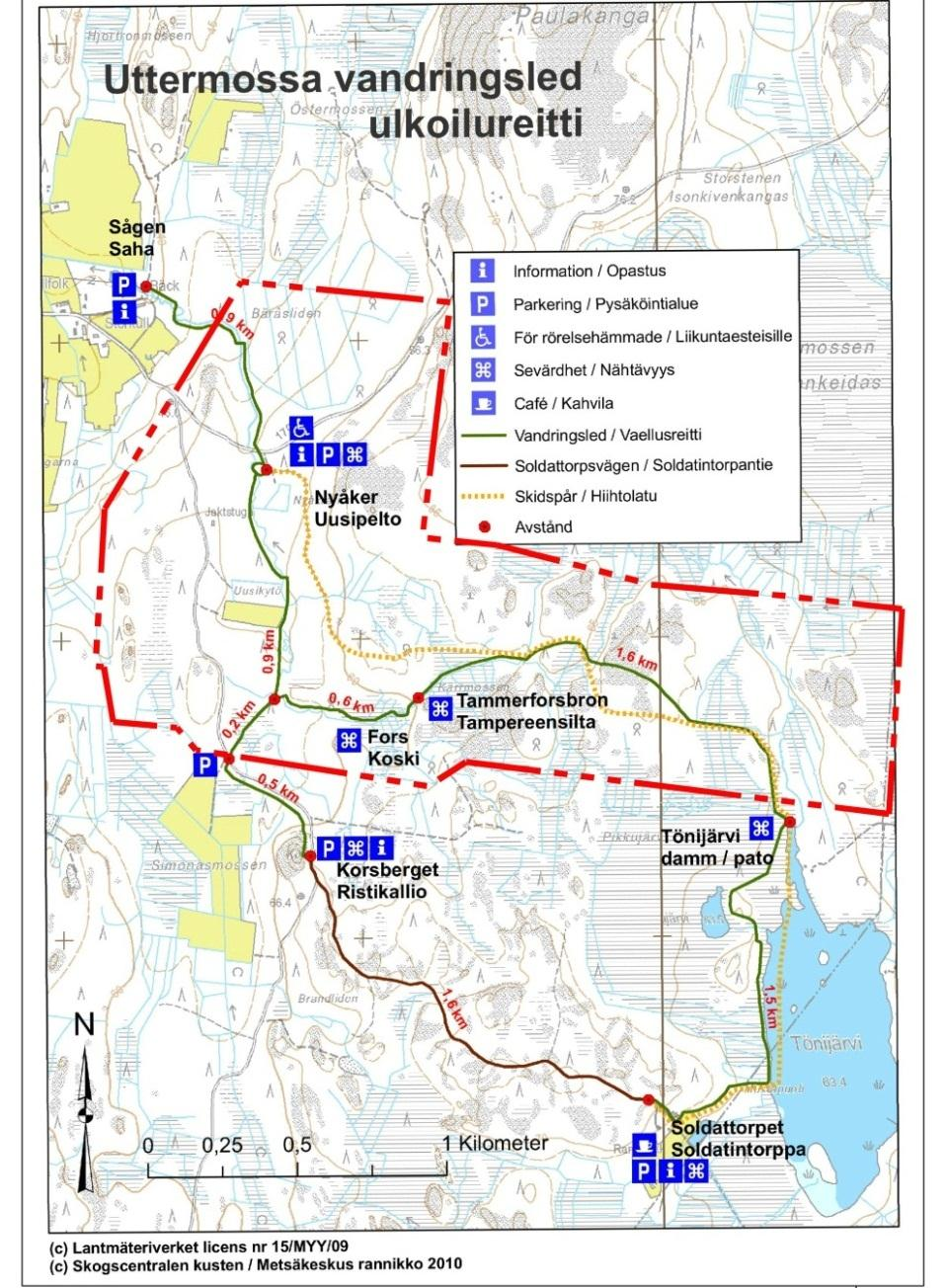 105, TEKN 16.9.2015 17:00 / Pykälän liite: Planbeskrivning_teknisk justering 28.8.2015 4.9.201 DELGENERALPLAN FÖR UTTERMOSSA VINDKRAFTSPARK - PLANBESKRIVNING Figur 7.