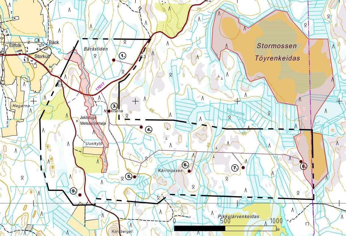 105, TEKN 16.9.2015 17:00 / Pykälän liite: Planbeskrivning_teknisk justering 28.8.2015 4.9.201 DELGENERALPLAN FÖR UTTERMOSSA VINDKRAFTSPARK - PLANBESKRIVNING Figur 10.