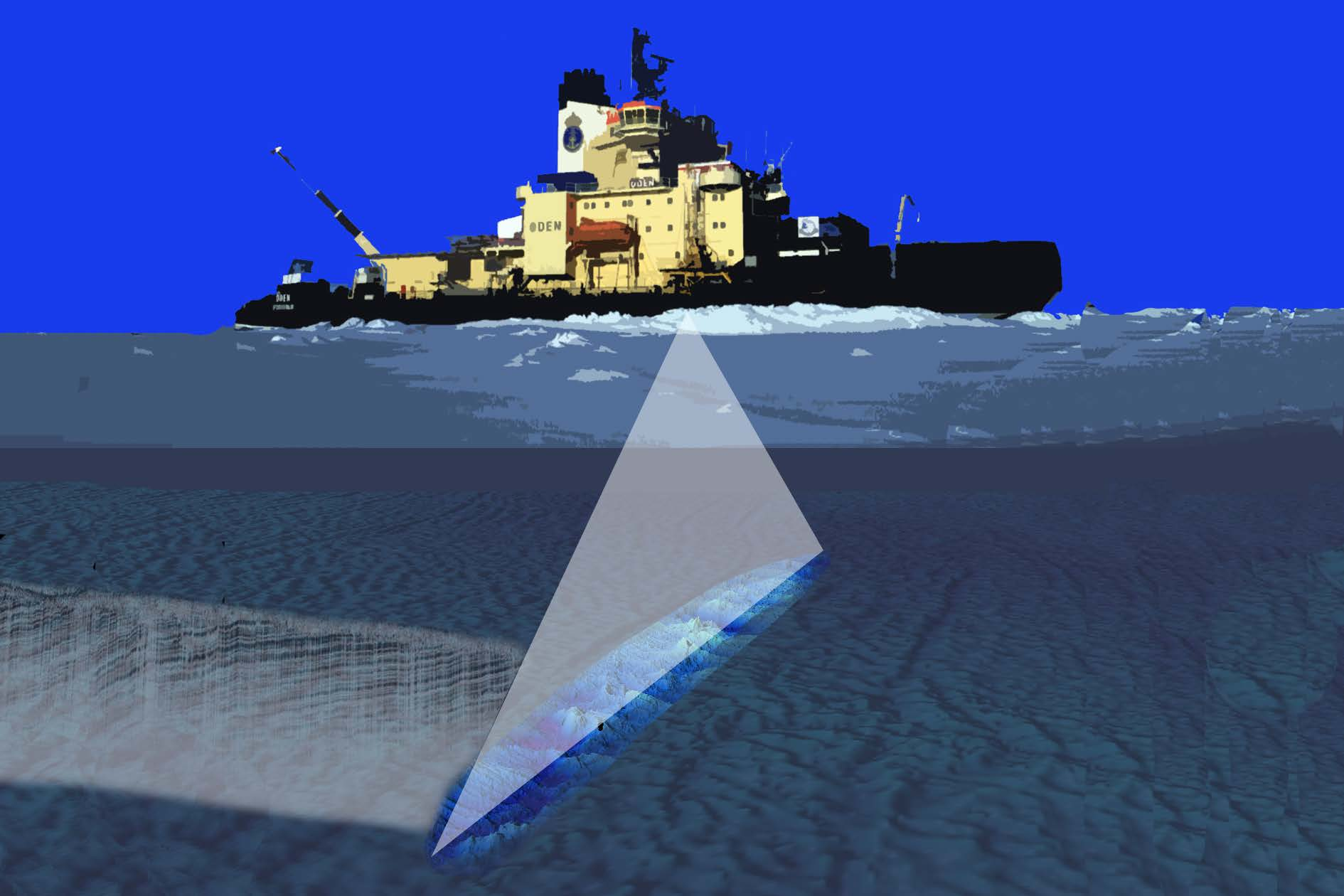 IB Oden Oden multibeam multibeam EM 122, 12 khz, 1 x1 IB Oden penetrerande ekolod SBP 120, 2-7 khz, 3 x3 EM 122, 12