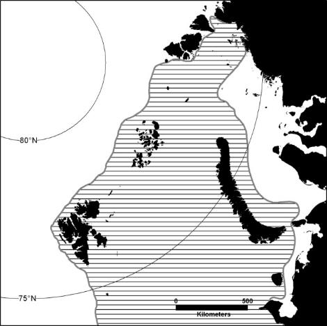 A former ice sheet in the Arctic Ocean Mercer, J.H.